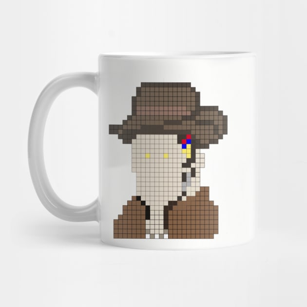 Nick Valentine - 8bit design by Radart